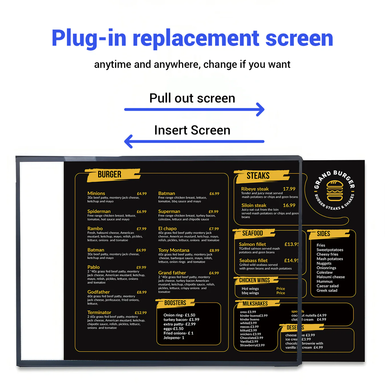 LIGHT BOX FOR ADVERTISING