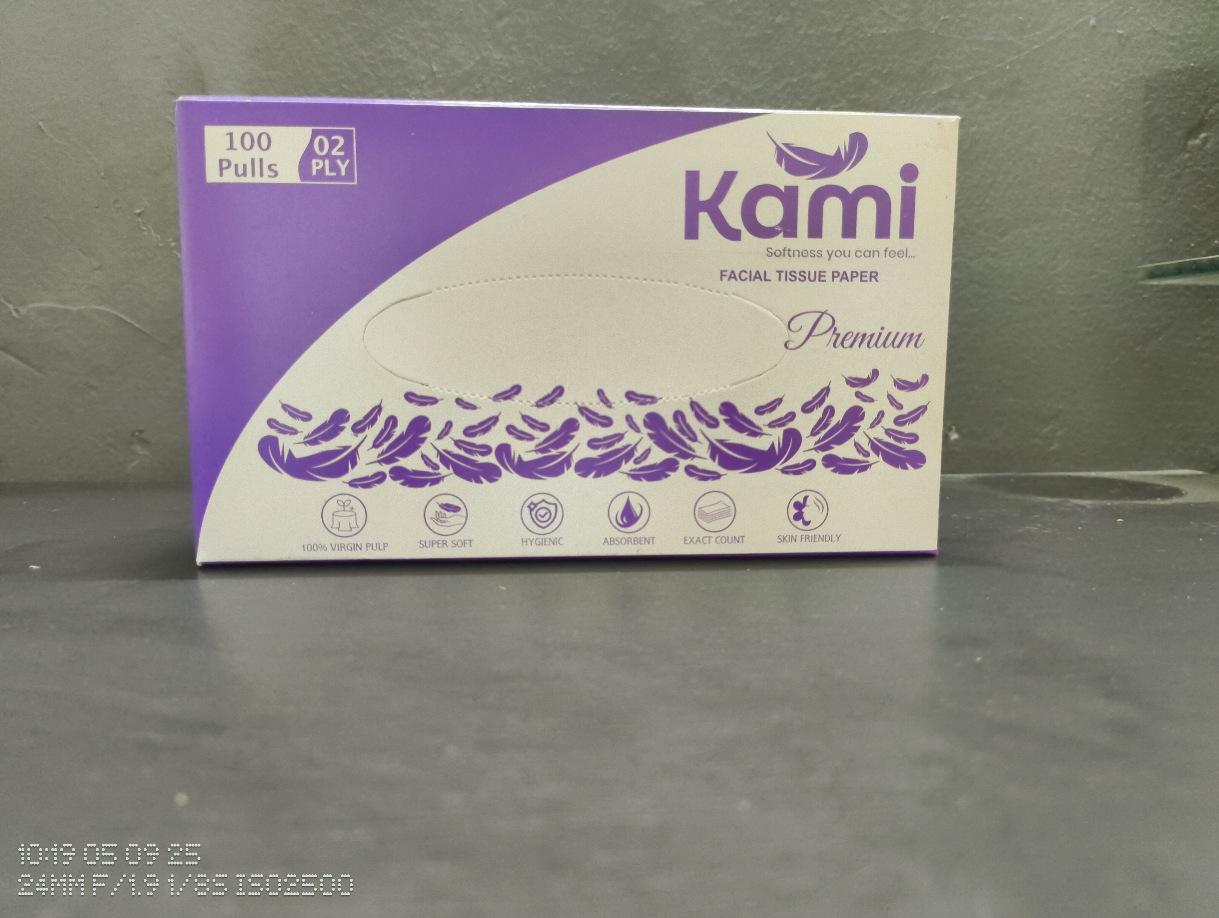 Facial tissue paper